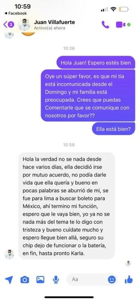 Esto es lo que sabemos del caso Blanca Arellano, la mexicana desaparecida en Perú