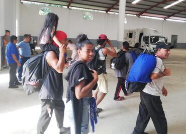 Caravana de 150 migrantes avanza en Oaxaca; buscan llegar a Veracruz