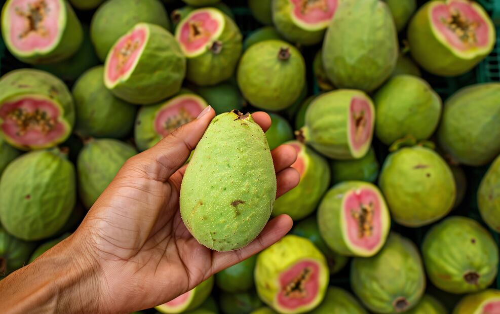 La guayaba tiene más vitamina C que otras frutas. Foto: Freepik