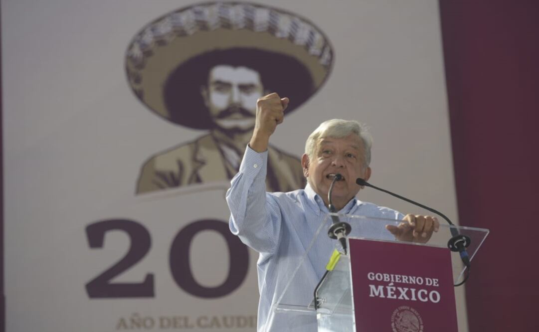 El presidente Andrés Manuel López Obrador. Foto: Antonio Reyes/EL UNIVERSAL 