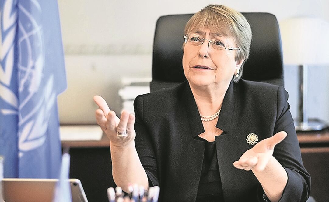 La expresidenta chilena y actual alta comisionada para los Derechos Humanos de las Naciones Unidas, Michelle Bachelet. Foto: Archivo/Agencia