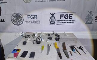 Realizan nueva revisión en penal de Culiacán; aseguran celulares y armas 