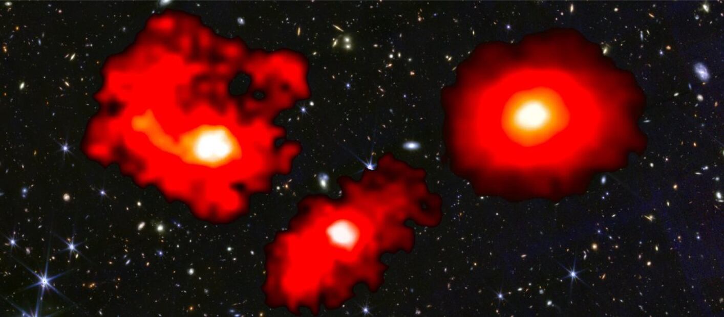 El descubrimiento de estos "monstruos rojos" plantea preguntas fundamentales sobre la formación y evolución de las galaxias en el universo primitivo.
Foto: Captura de pantalla en X