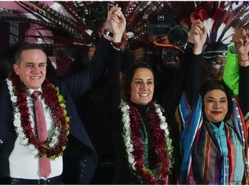 "¿Nos adoptas?": Adrián Rubalcava y simpatizantes reciben a Sheinbaum en Cuajimalpa