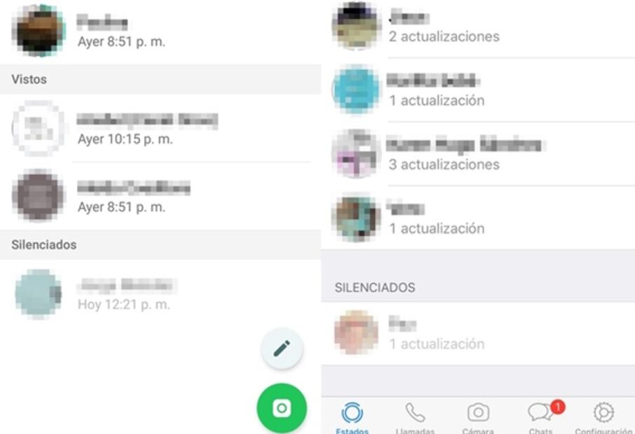 Así puedes silenciar los estados de WhatsApp de un contacto