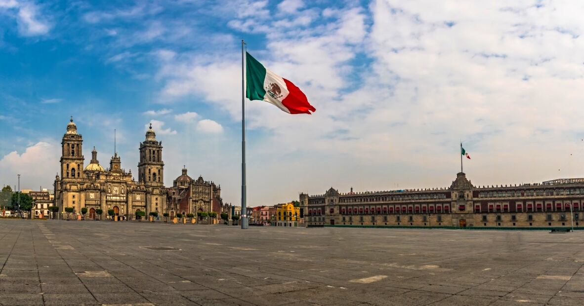 En el Zócalo. Foto: iStock