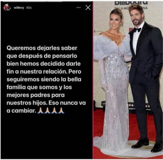 ¿Será el adiós definitivo? William Levy y Elizabeth Gutiérrez anuncian su separación