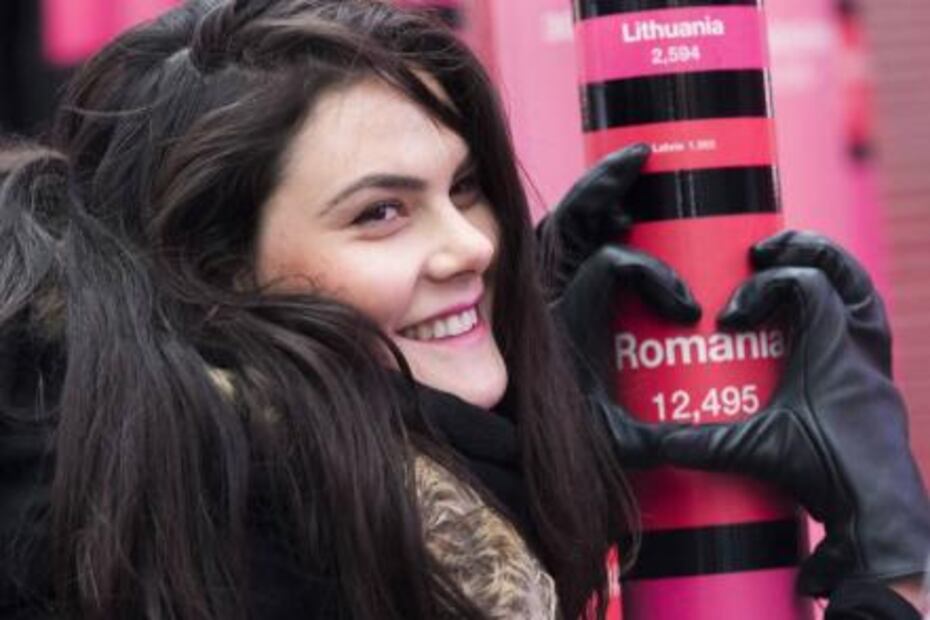San Valentín llega a NY y rinde tributo a los migrantes