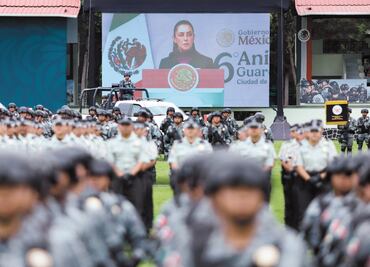 Sheinbaum pide honestidad y lealtad a la Guardia Nacional