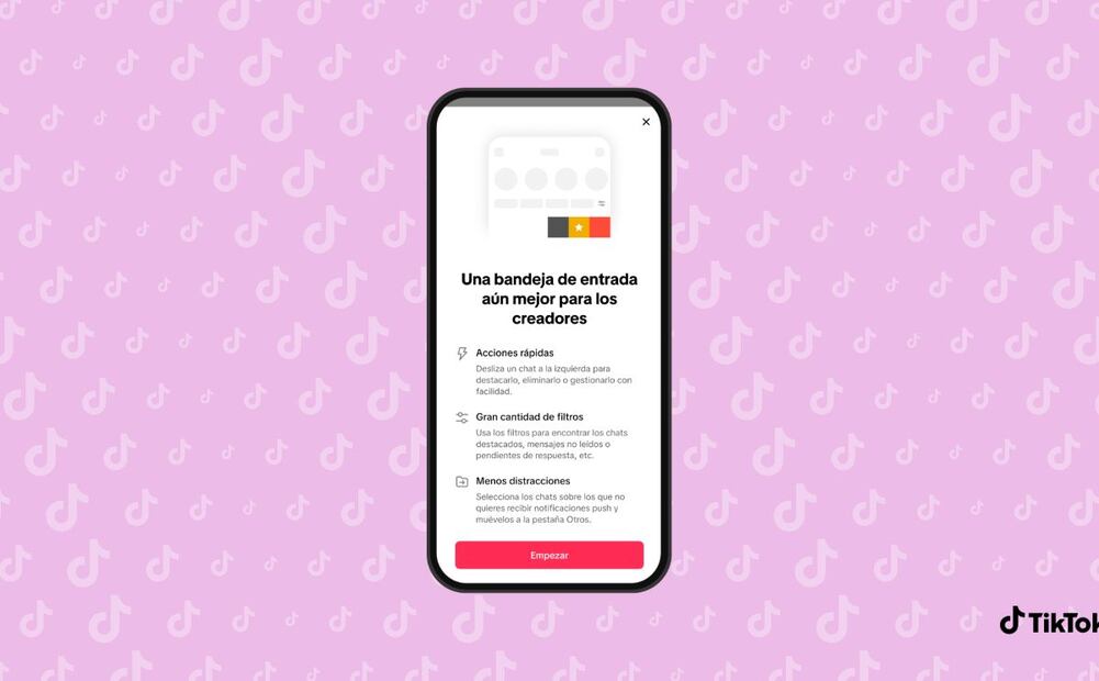 TikTok lanza nuevas funciones para adolescentes y creadores. Imagen: cortesía