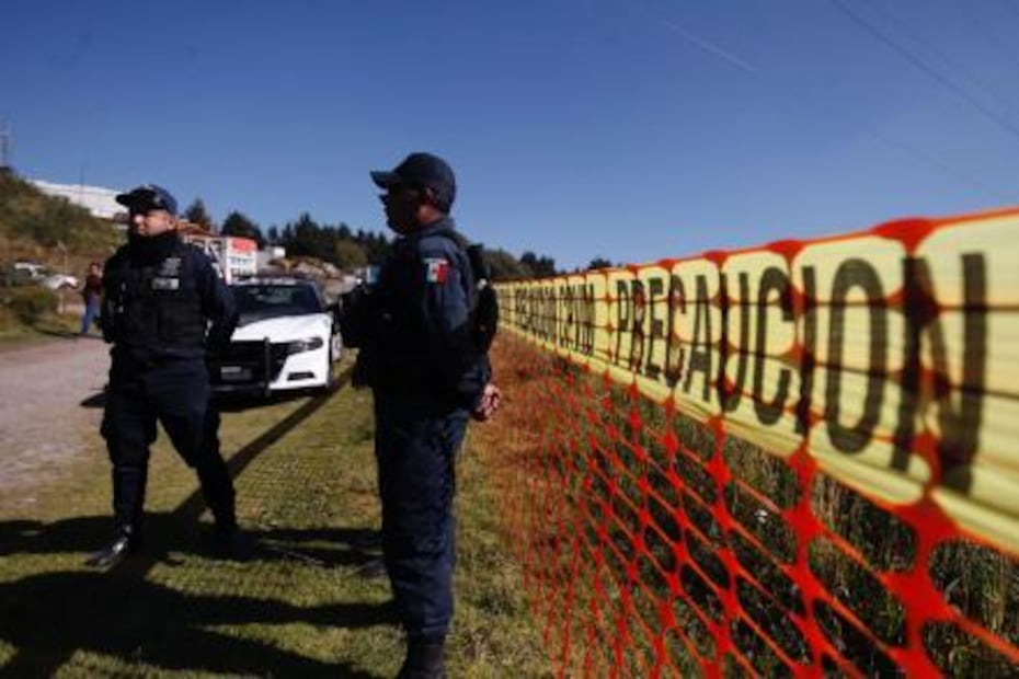 Custodian policías reactivación de obras del Tren Interurbano 