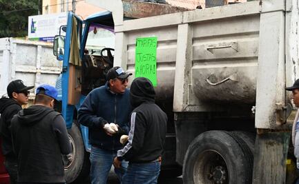 Camioneros protestan contra abusos de corralones y grúas en Morelos; denuncian cobros excesivos
