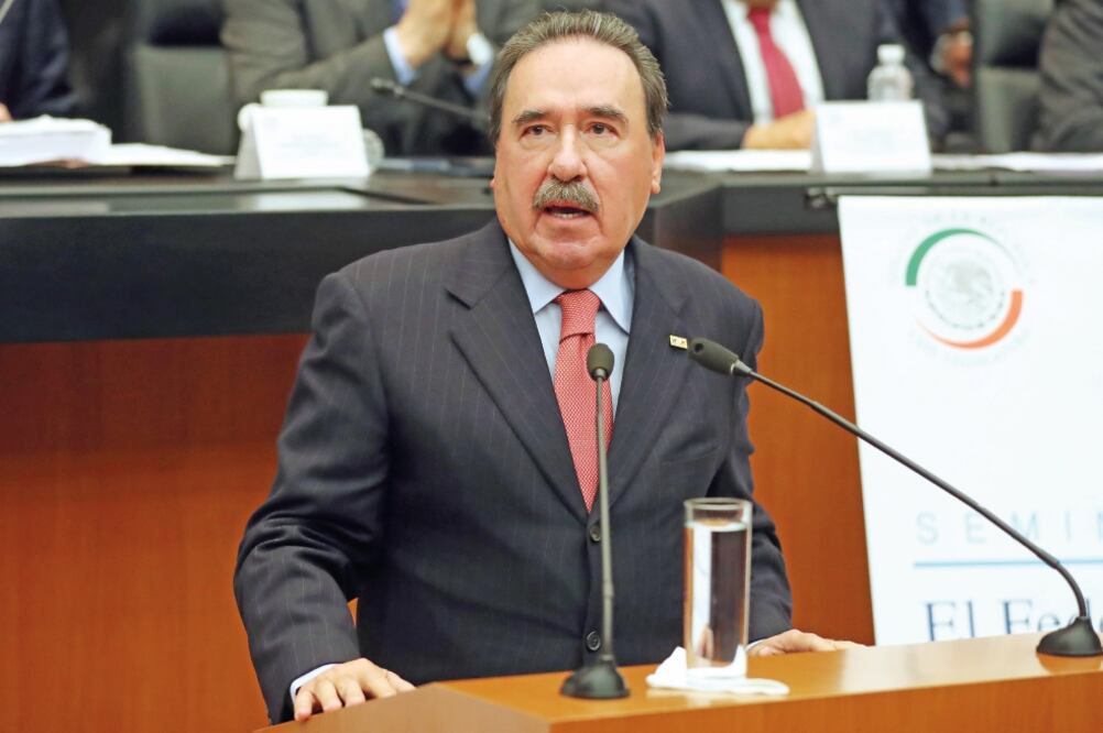 Emilio Gamboa Patrón, coordinador del PRI en el Senado (IVÁN STEPHENS. EL UNIVERSAL)