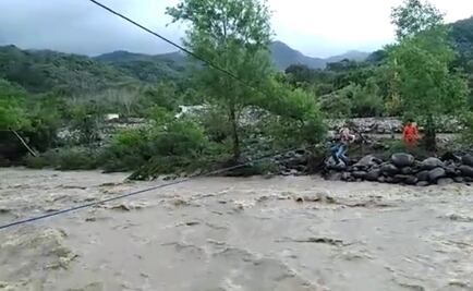 Tres escuelas de la huasteca hidalguense dañadas por lluvias