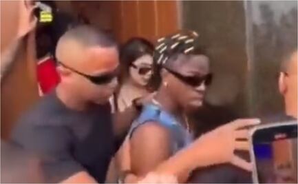 VIDEO: ¡PURO AMOR! Captan a Vinícius Jr. y Kenia Os juntos en Brasil