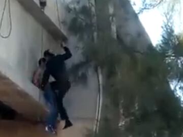 Policía que evitó suicidio en Pantitlán sufrió traumatismo craneoencefálico severo