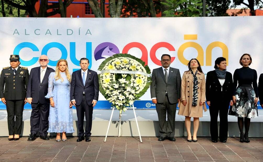 Inician festejos patrios en alcaldía Coyoacán. Foto: Especial