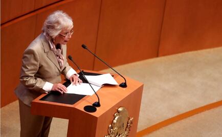 Pide Sánchez Cordero apoyo para el presidente López Obrador