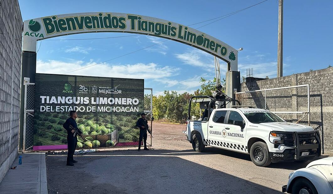 Limoneros temen a los campos minados. Foto: Carlos Arrieta/EL UNIVERSAL