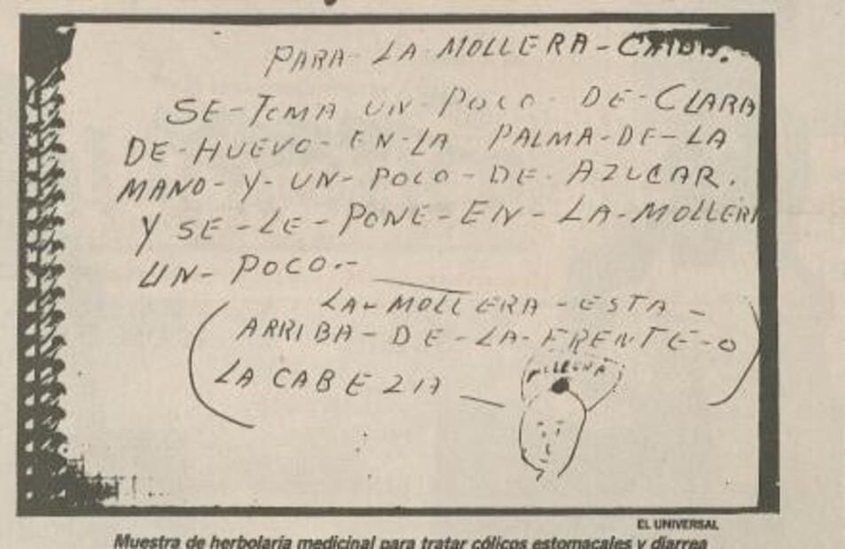 Cuando curaban a los niños con remedios caseros