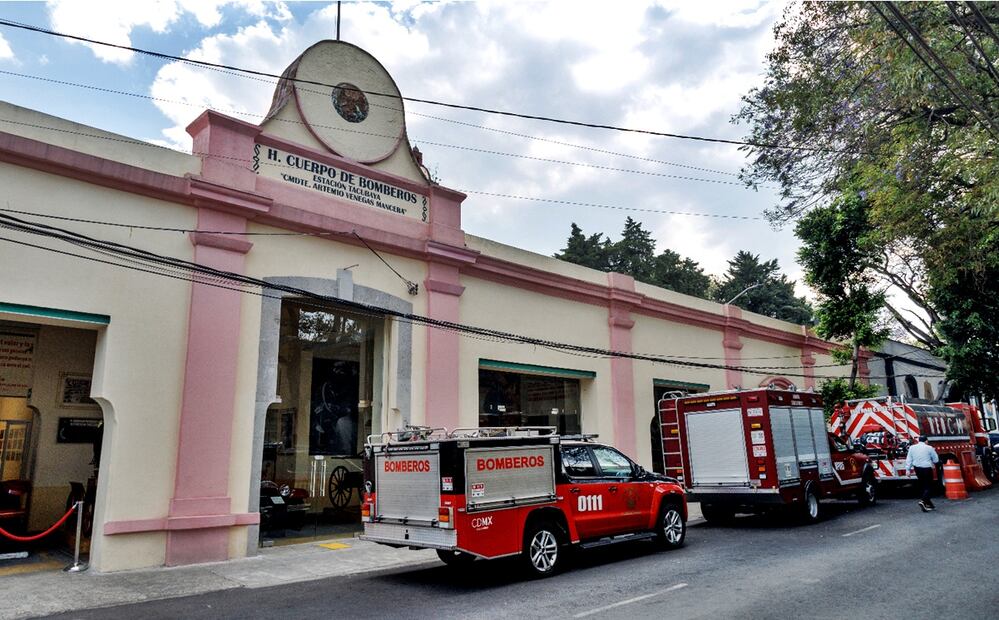 Inauguración del nuevo museo de bomberos de la Ciudad de México en la estación de bomberos Tacubaya comandante Artemio Venegas Mancera. Foto: Yaretzy M. Osnaya / EL UNIVERSAL