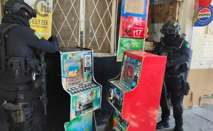 En operativo aseguran 61 máquinas tragamonedas en Torreón, Coahuila; están prohibidas en toda la entidad