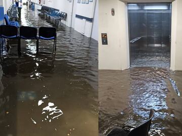 Se cae el cielo en la CDMX y provocan inundaciones en hospitales de Tlalpan; activan alerta roja por fuertes lluvias