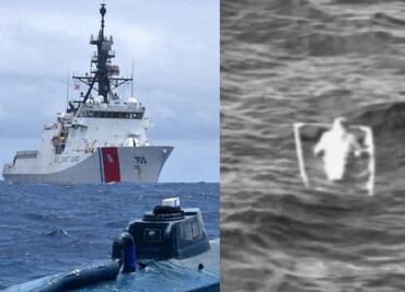 Guardia Costera de Estados Unidos rescata con vida a joven en bote casi sumergido