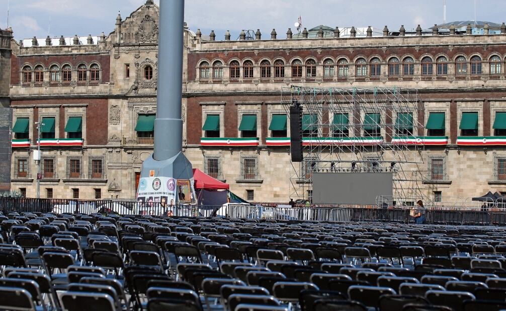 El plan: más conciertos en el Zócalo en el nuevo sexenio Foto: Francisco Rodríguez / EL UNIVERSAL