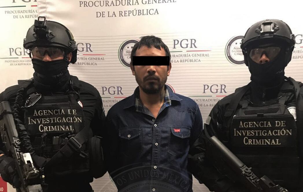 Autoridades veracruzanas ofrecían una recompensa de hasta un millón de pesos a quien aportara información que condujera a su captura (Foto: Cortesía PGR)