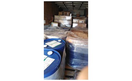 Detienen a hombre que transportaba químicos flamables en Chiapas