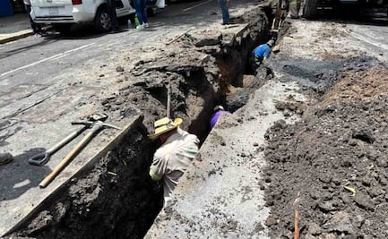 Alcaldía Cuauhtémoc y Secretaría del Agua cambian 30 metros de drenaje en la colonia Obrera; evitará inundaciones