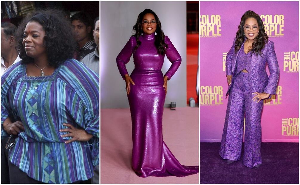 Oprah Winfrey se acercó a expertos, quienes la han ayudado a dejar atrás una imagen que le generó muchas burlas. Fotos: EFE/AFP.