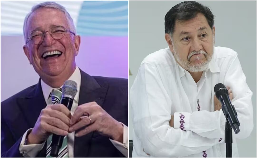 A través de la plataforma X, el fundador de Grupo Salinas no dejó pasar la polémica en torno a la cancelación de la reunión. Foto: X y Fernanda Roja. EL UNIVERSAL