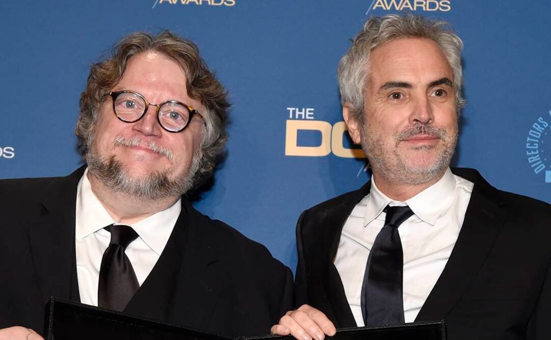 Guillermo del Toro y Alfonso Cuarón. Foto: Archivo 