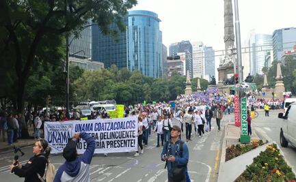 CDMX tendrá varias movilizaciones este jueves 3 de septiembre; organizaciones protestarán en distintos puntos de la capital