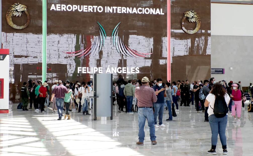 Aeropuerto Internacional Felipe Ángeles (AIFA). Foto: Juan Boites / EL UNIVERSAL