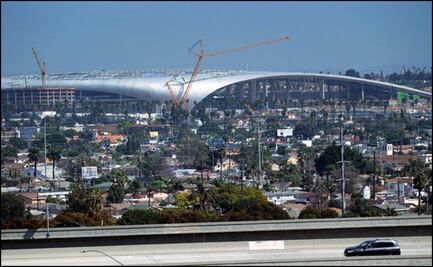 Muere trabajador en el nuevo estadio de Los Angeles