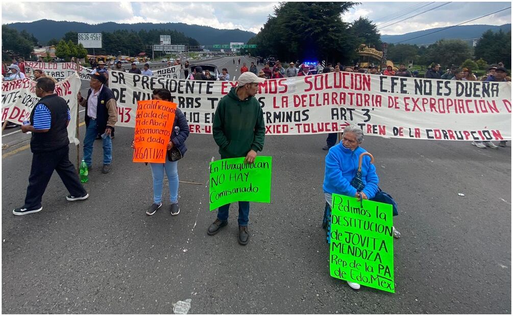 Los ejidatarios determinaron el cierre porque consideran que hubo incumplimiento de los acuerdos legales en el pago de sus tierras. Foto: Juan Carlos Williams / EL UNIVERSAL