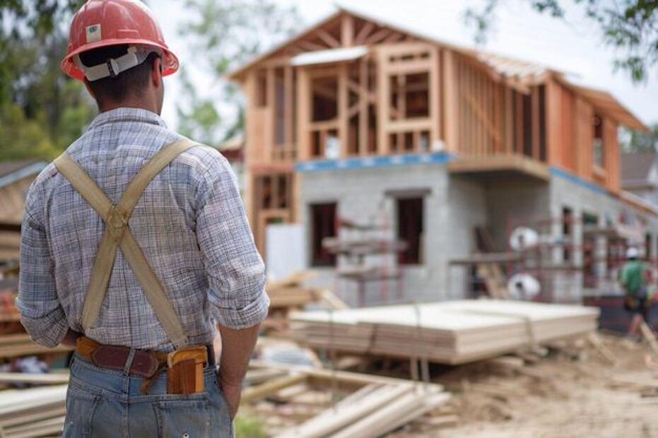 La construcción que registró un aumento mensual de 0.5%, tras el alza de 1.1% del mes anterior. Fuente: Freepik.