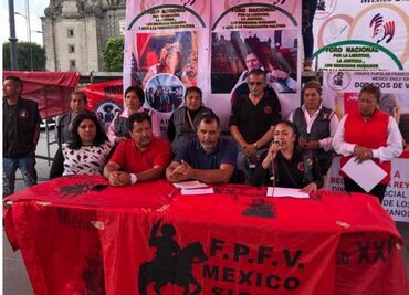 Se suma Frente Popular Francisco Villa a la marcha de Sicilia y los Lebarón