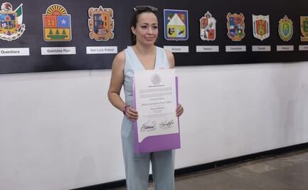 INE da constancia a buscadora Delia Quiroa como jueza de distrito en Sinaloa; quiere una justicia más accesible, dice