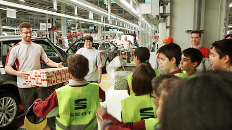 Érase una vez… la fábrica que repartía regalos