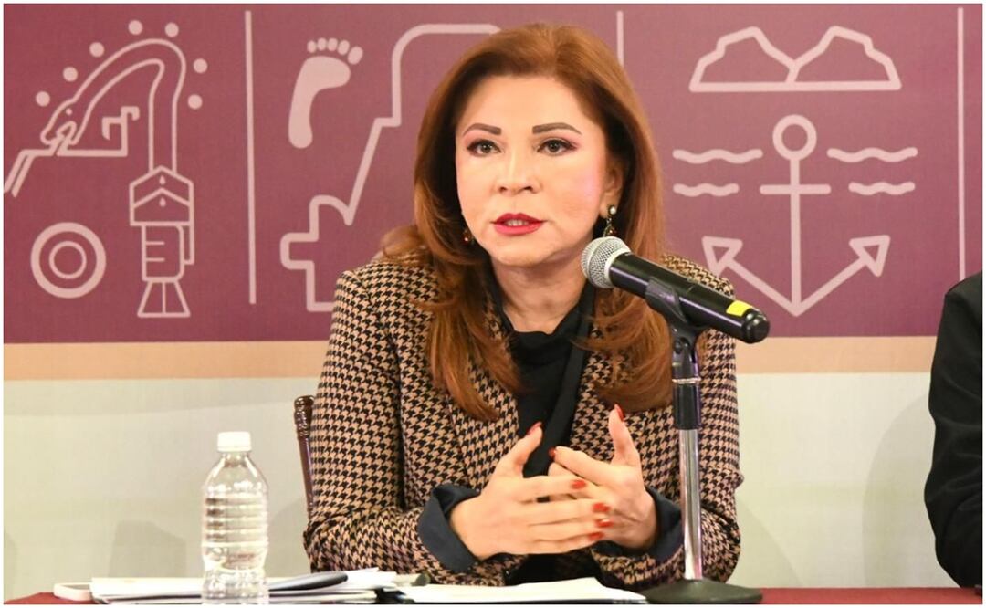 La secretaria de Educación Pública y Cultura de Sinaloa, Gloria Himelda Félix Niebla (19/11/2024). Foto: Especial