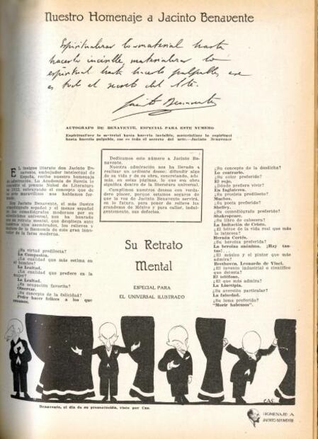 El primer Nobel que visitó México