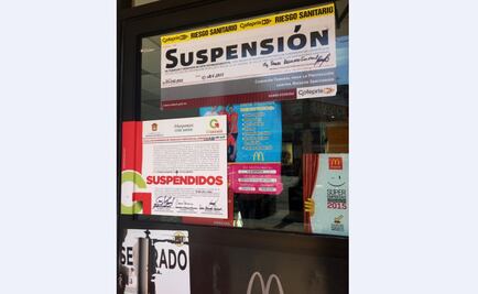 Cofepris también colocó sellos en McDonald's 