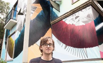 Ward crea arte en la fachada de casa de subastas Morton