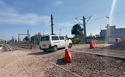 Paran, otra vez, trabajos del Tren México-AIFA