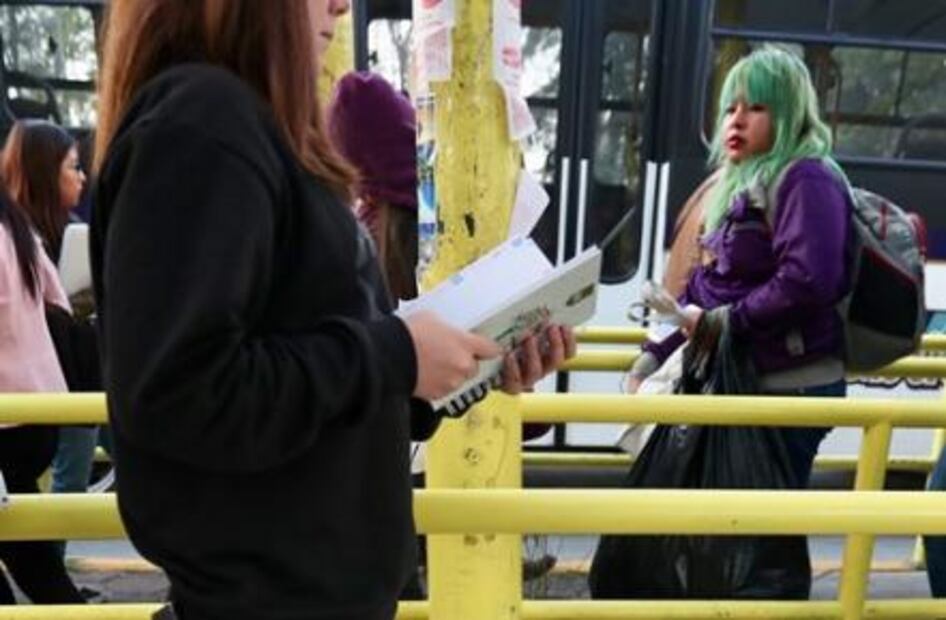 Me albureó a media clase: '¡grafícame esta!'”