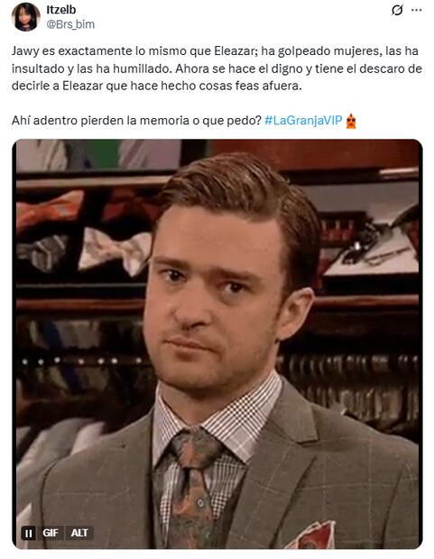 Memes de la cuarta noche de Traición en La Granja VIP. Foto: X